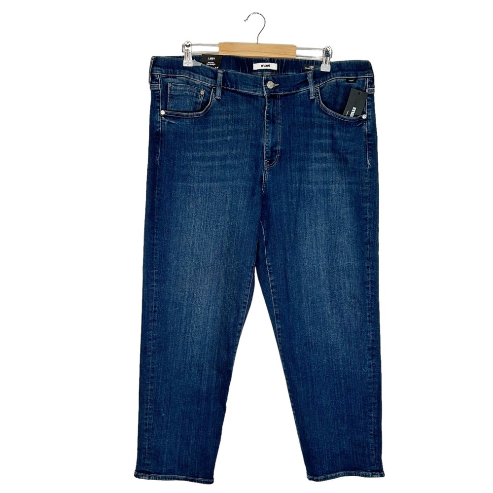 MAVI Libby Mid Rise Slim Straight Jeans